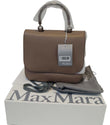MAX MARA Bo Bag Top Handle Pink Leather Shoulder Bag - Final Call