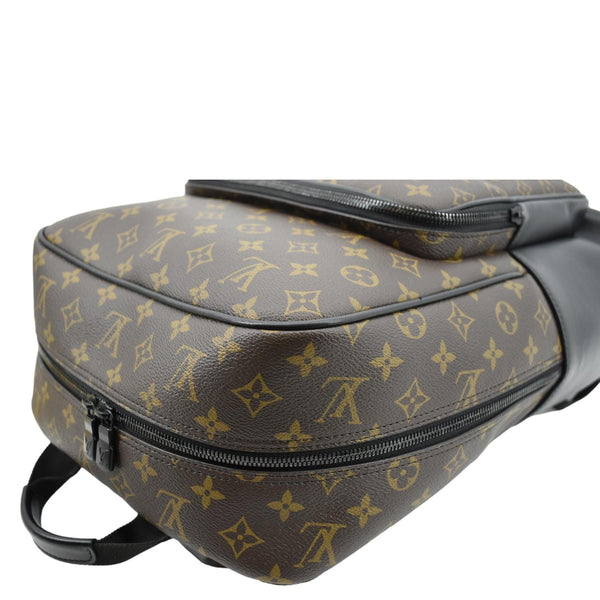 Louis Vuitton Dean Monogram Macassar Backpack Bag - Top Left