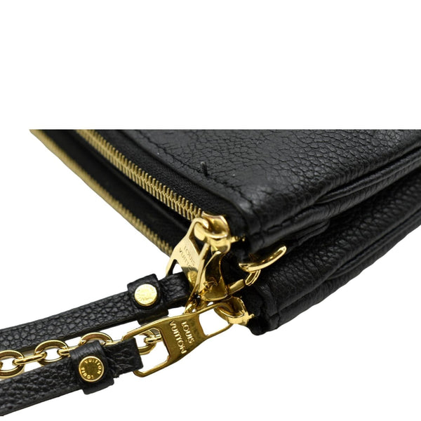 Louis Vuitton Double Zip Pochette Empreinte Bag - Top Right