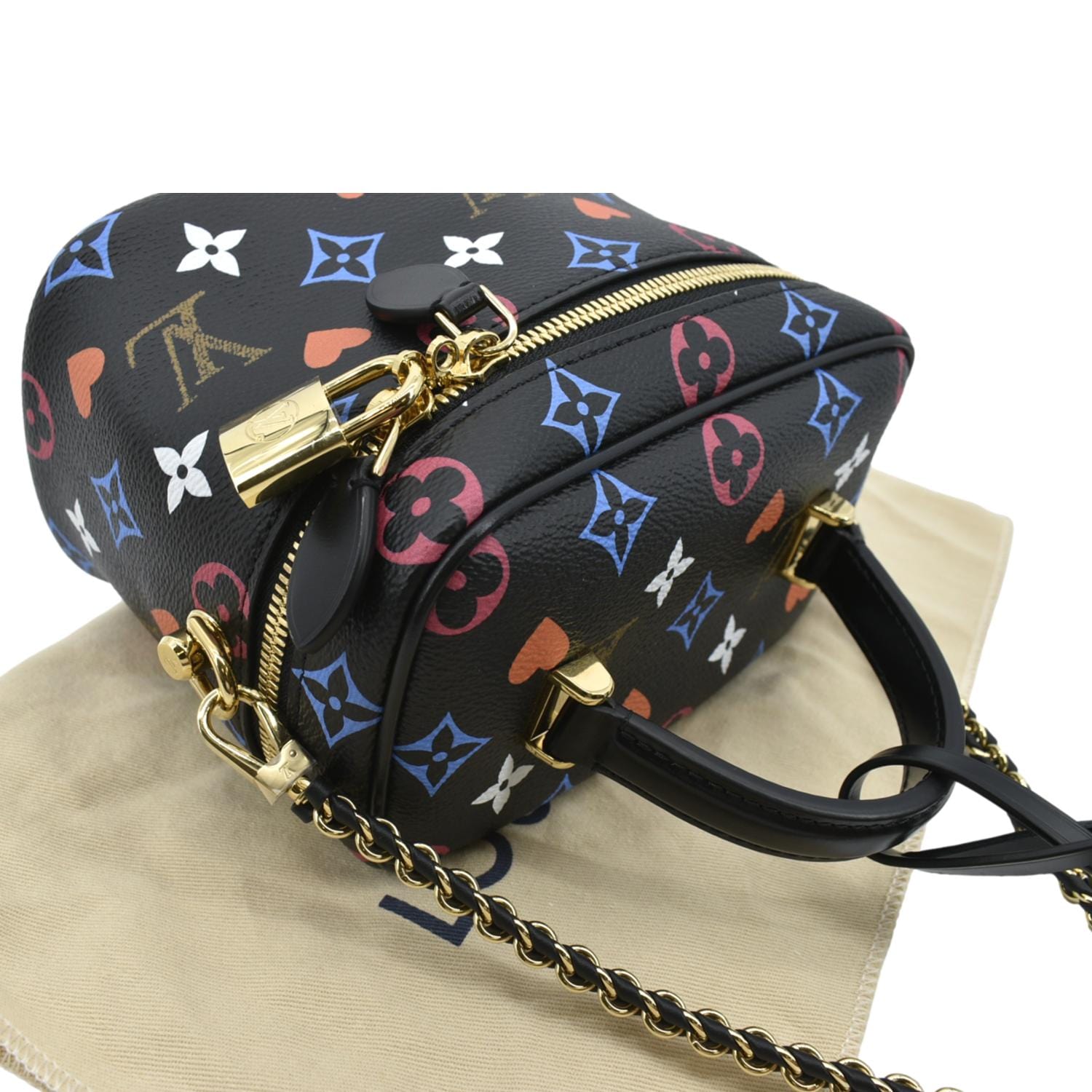 Louis Vuitton Vanity PM Game On Black in Coated Canvas with Gold-tone - US