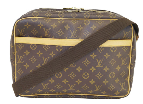 LOUIS VUITTON Monogram Reporter GM Shoulder Bag