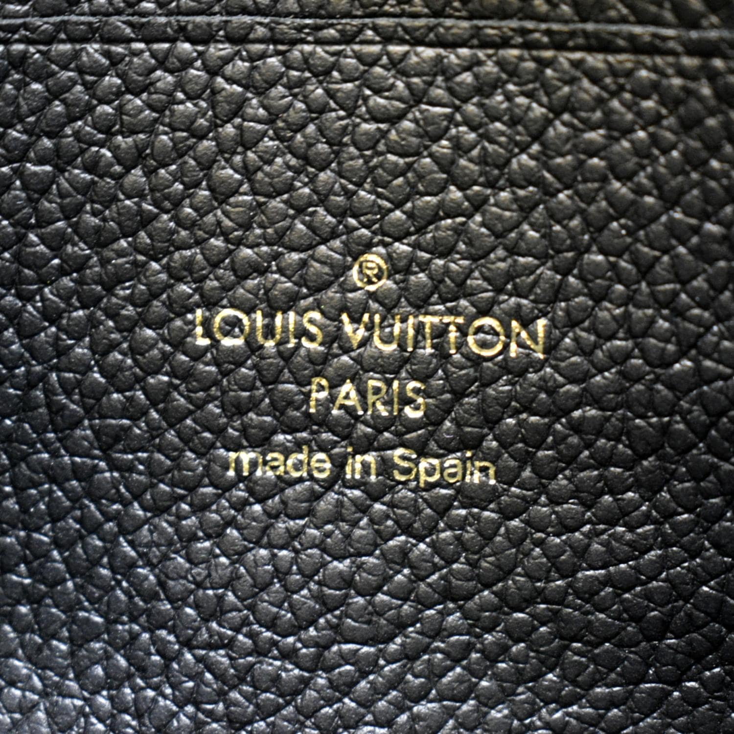 It Would Have Louis Vuitton, Paris, Made In Spain On - Louis