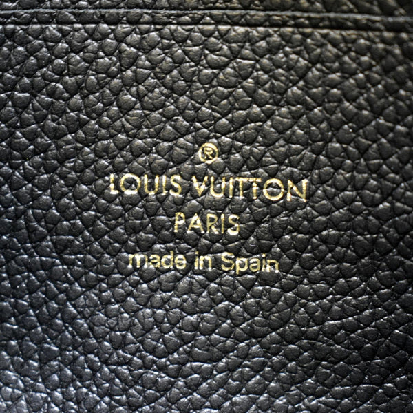 Louis Vuitton Double Zip Pochette Empreinte Bag - Made In Spain