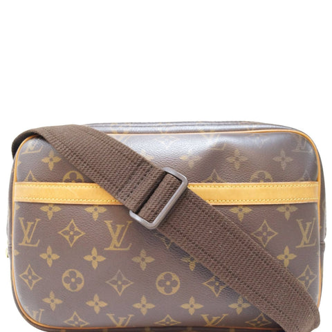 LOUIS VUITTON Reporter PM Monogram Canvas Shoulder Bag