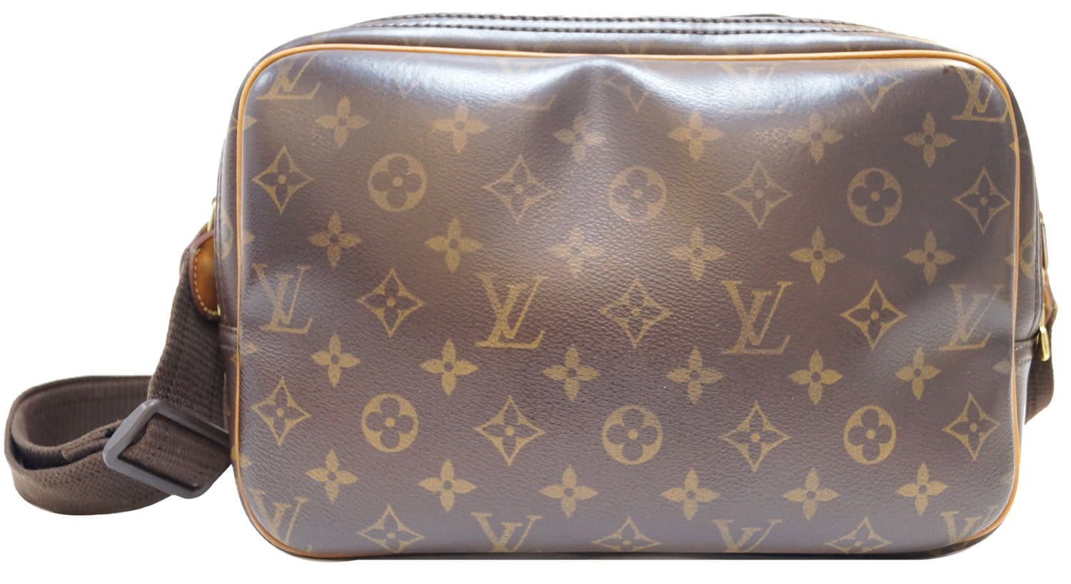 Louis Vuitton Brown Monogram Canvas Reporter PM Crossbody Bag