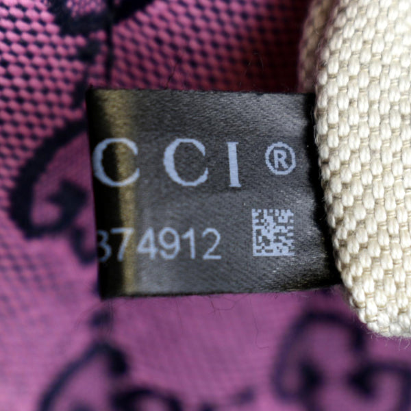 Gucci GG Marmont Canvas Leather Crossbody Bag - Other side of Tag