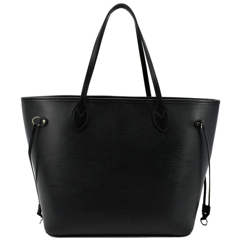 LOUIS VUITTON Neverfull Epi Leather Tote Shoulder Bag Black