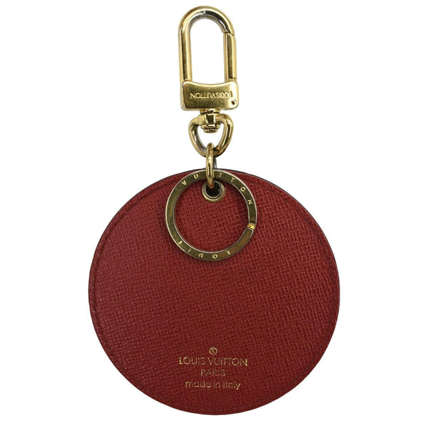 Louis Vuitton Denim Key Chain Bag Charm Blue - Back
