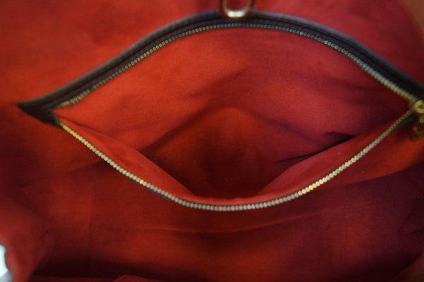 LOUIS VUITTON Hampstead MM Damier Ebene Shoulder Handbag