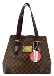 LOUIS VUITTON Hampstead MM Damier Ebene Shoulder Handbag