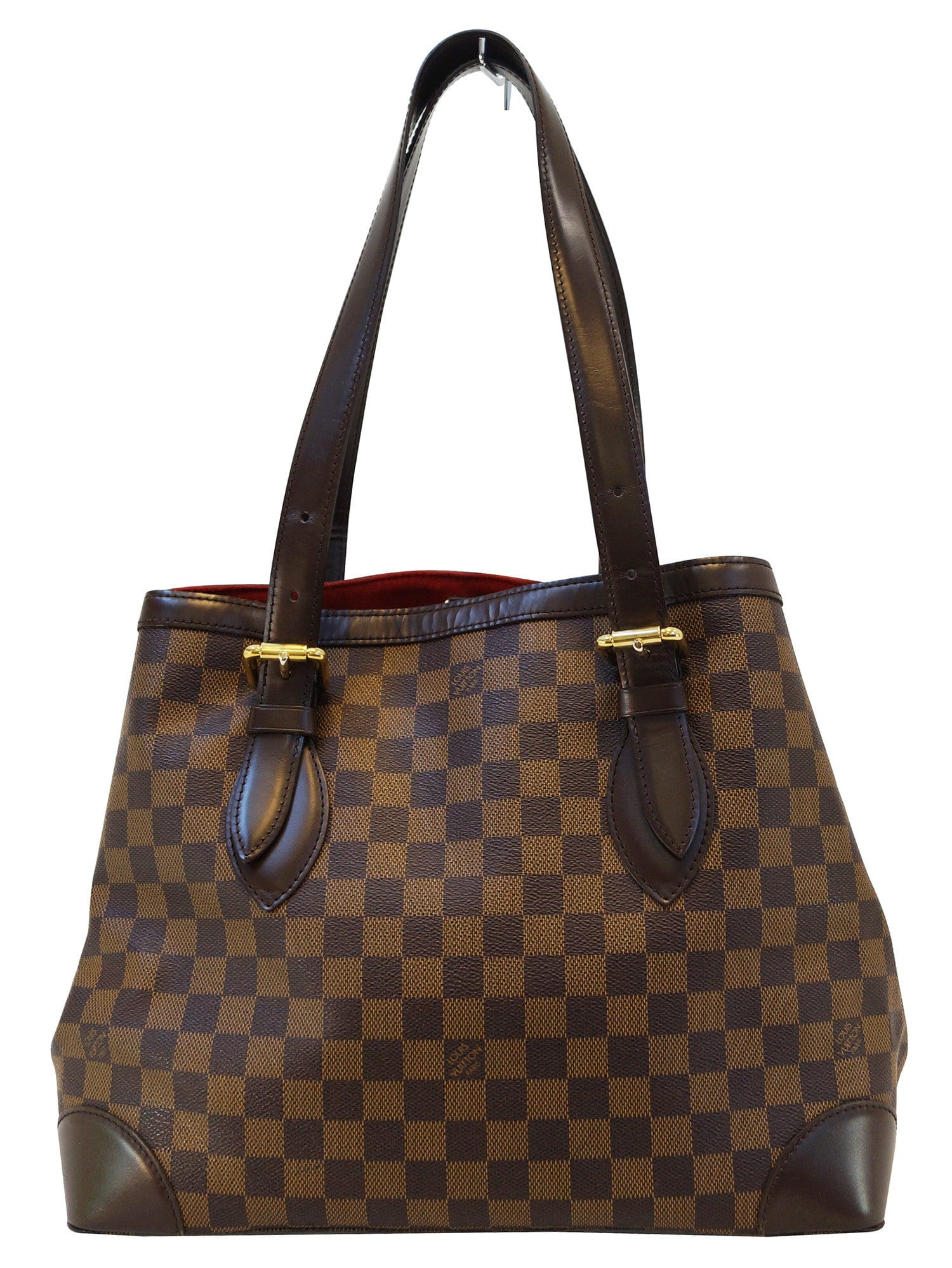 Louis Vuitton Damier Ebene Hampstead MM - Totes, Handbags