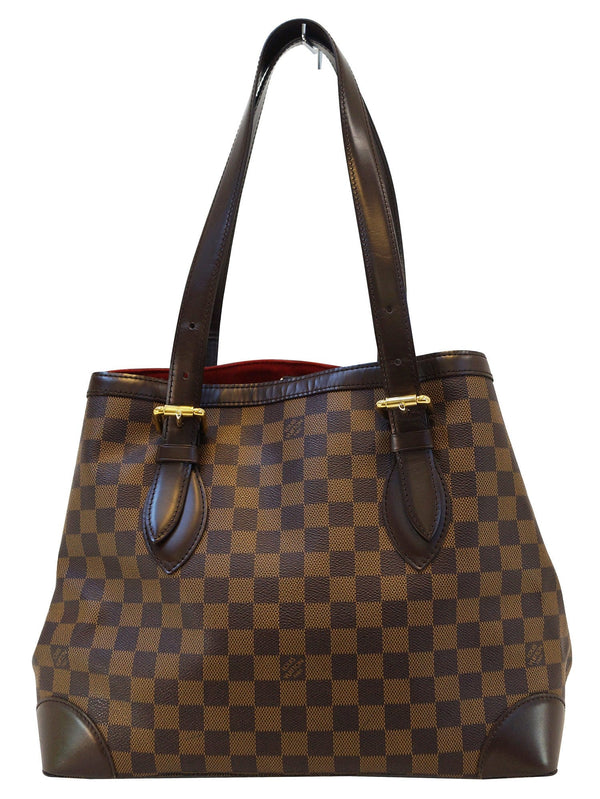 LOUIS VUITTON Hampstead MM Damier Ebene Shoulder Handbag
