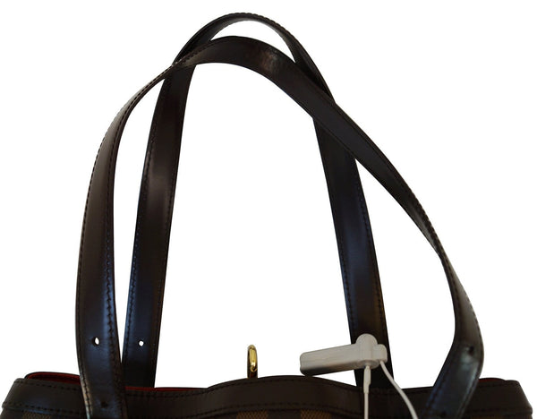 LOUIS VUITTON Hampstead MM Damier Ebene Shoulder Handbag