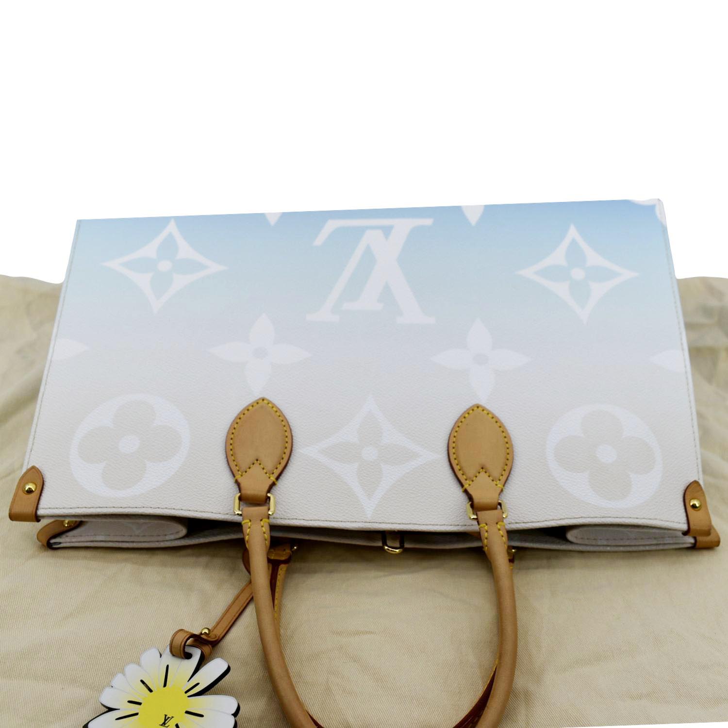 Louis Vuitton Limited Edition Mist Monogram Giant Canvas by The Pool Onthego GM Tote Bag