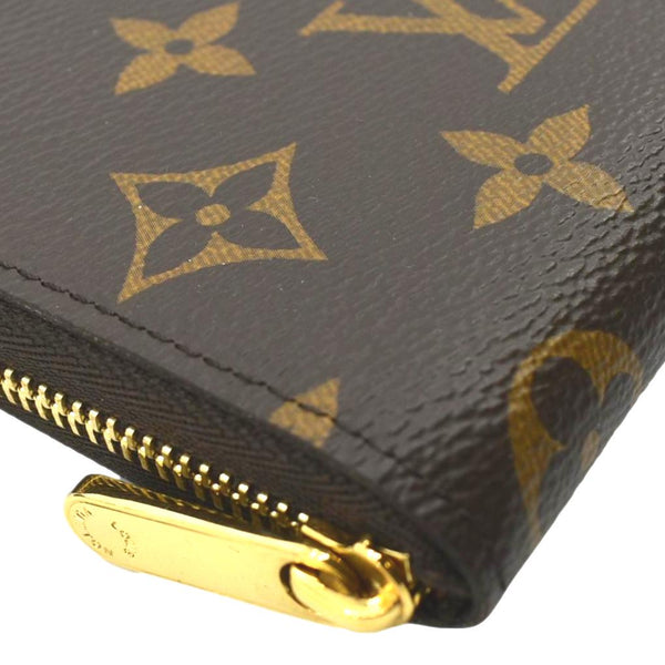 LOUIS VUITTON Monogram Canvas Zippy Coin Purse Brown