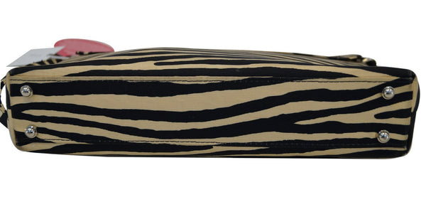 Kate Spade Shoulder Bag - Kate Spade Zebra Print Bag - side view