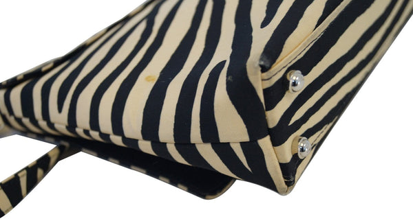 Kate Spade Shoulder Bag - Kate Spade Zebra Print Bag - back view