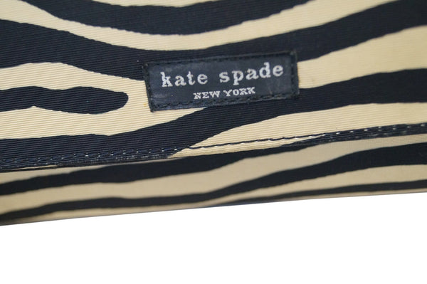 Kate Spade Shoulder Bag - Kate Spade Zebra Print Bag - logo