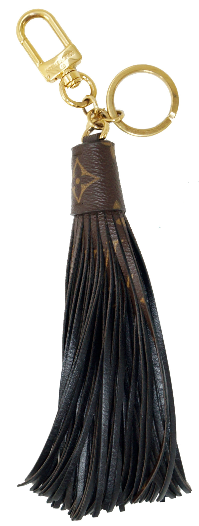 Louis Vuitton Monogram Canvas Tassel Bag Charm MP1768 Brown