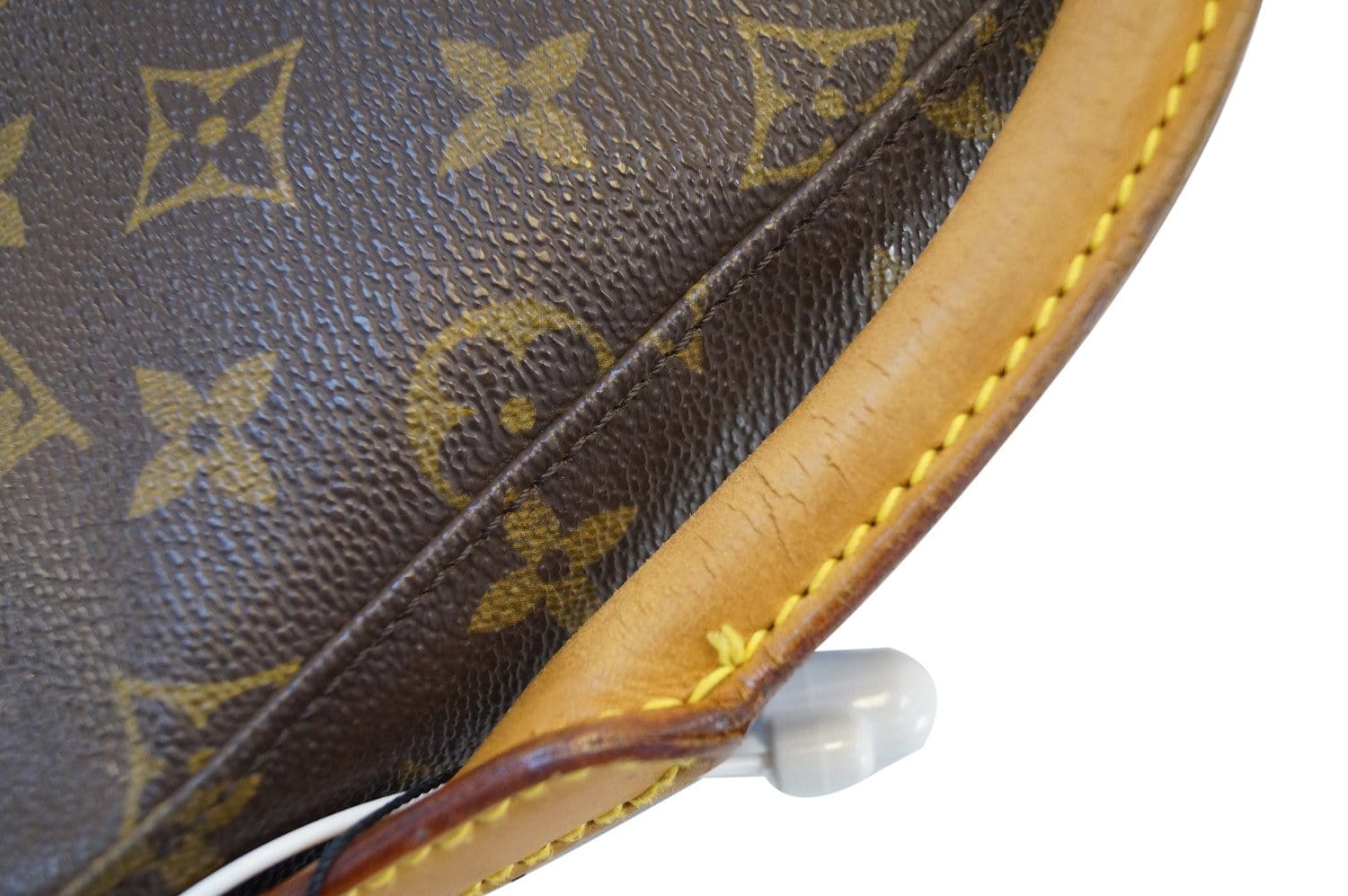 Louis Vuitton Brown Monogram Canvas Leather Looping Mm Shoulder