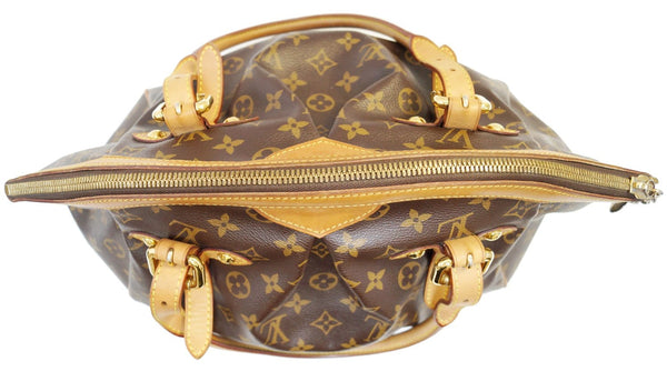 Louis Vuitton Tivoli GM Monogram Canvas Shoulder Bag - lv zip
