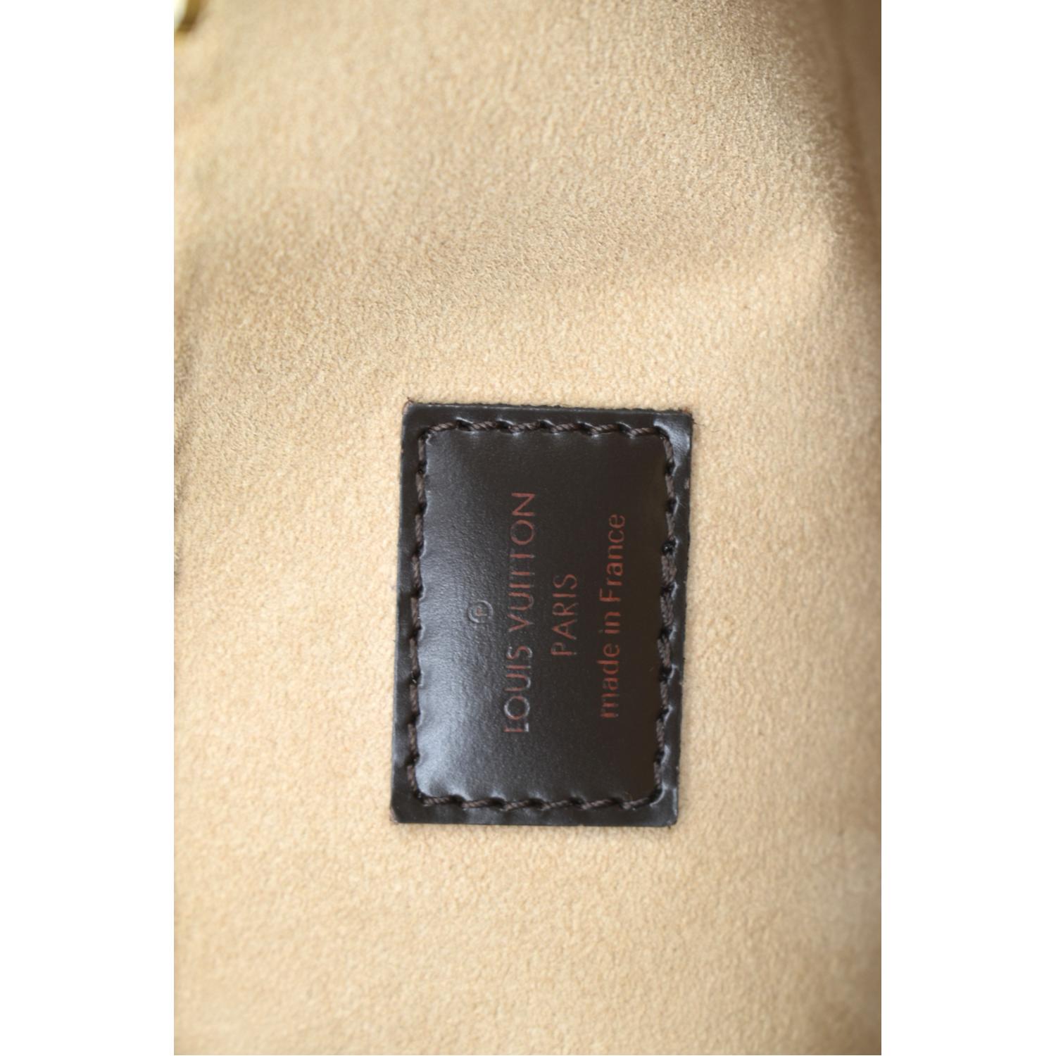 Auth Louis Vuitton Kensington Damier Ebene N41435 with Invoice Genuine Bag  LD813
