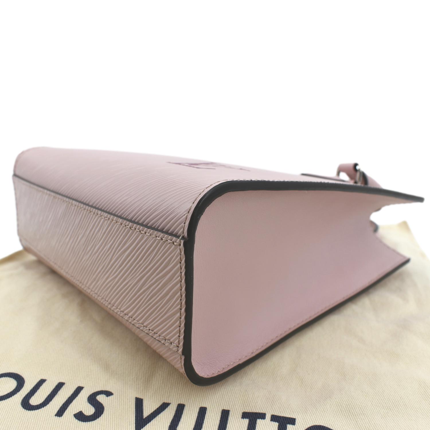 Louis Vuitton Red Epi Leather Sac Plat llent Condition