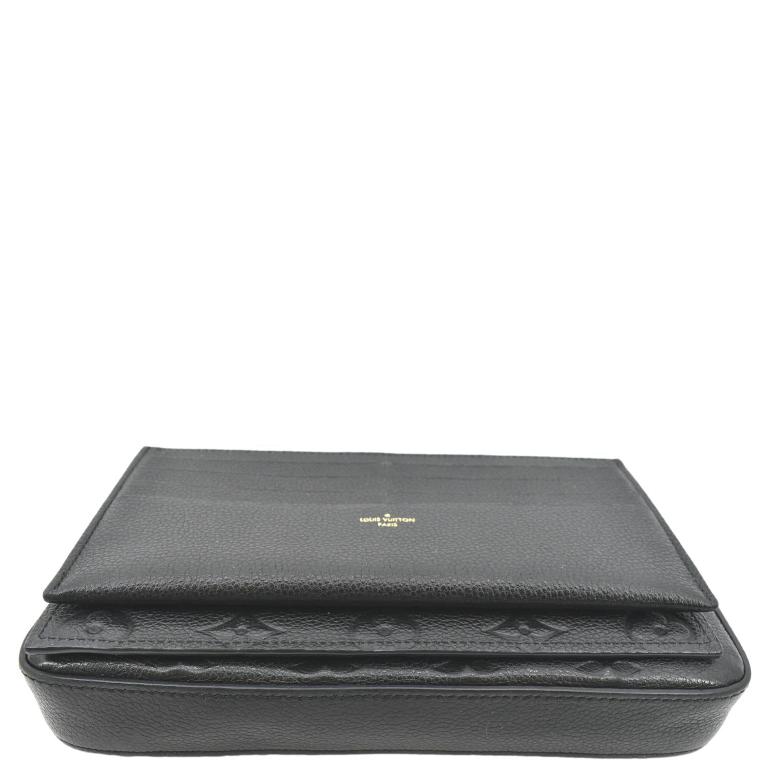 Louis Vuitton Monogram Empreinte Felicie Pochette - Black Crossbody Bags,  Handbags - LOU780698