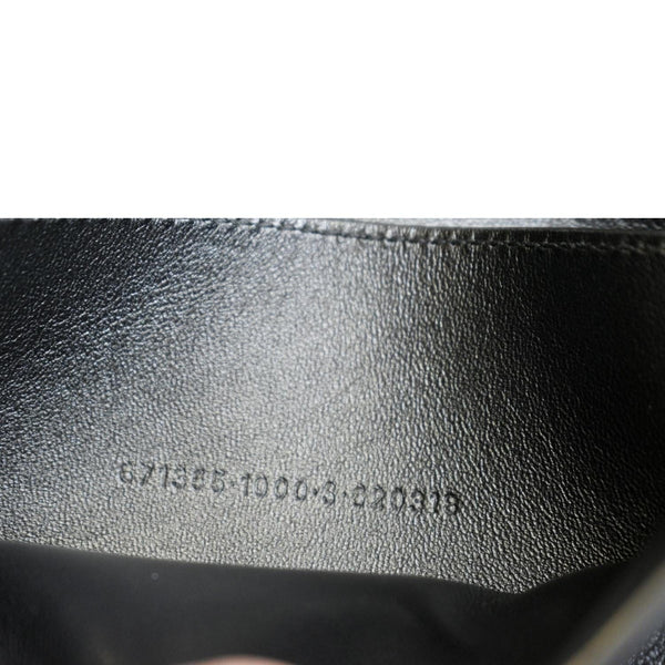 BALENCIAGA Treize Leather Shoulder Bag Black