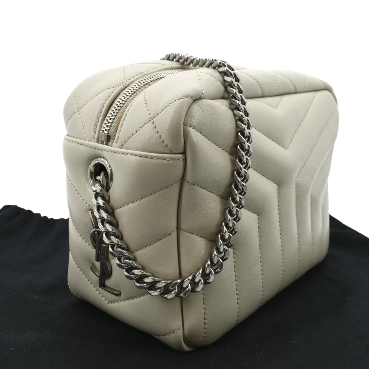 YSL Yves Saint Laurent White Crossbody Bags