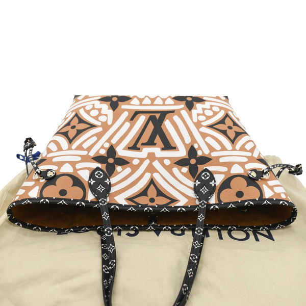 Louis Vuitton Neverfull MM Monogram Canvas Tote Bag - Top