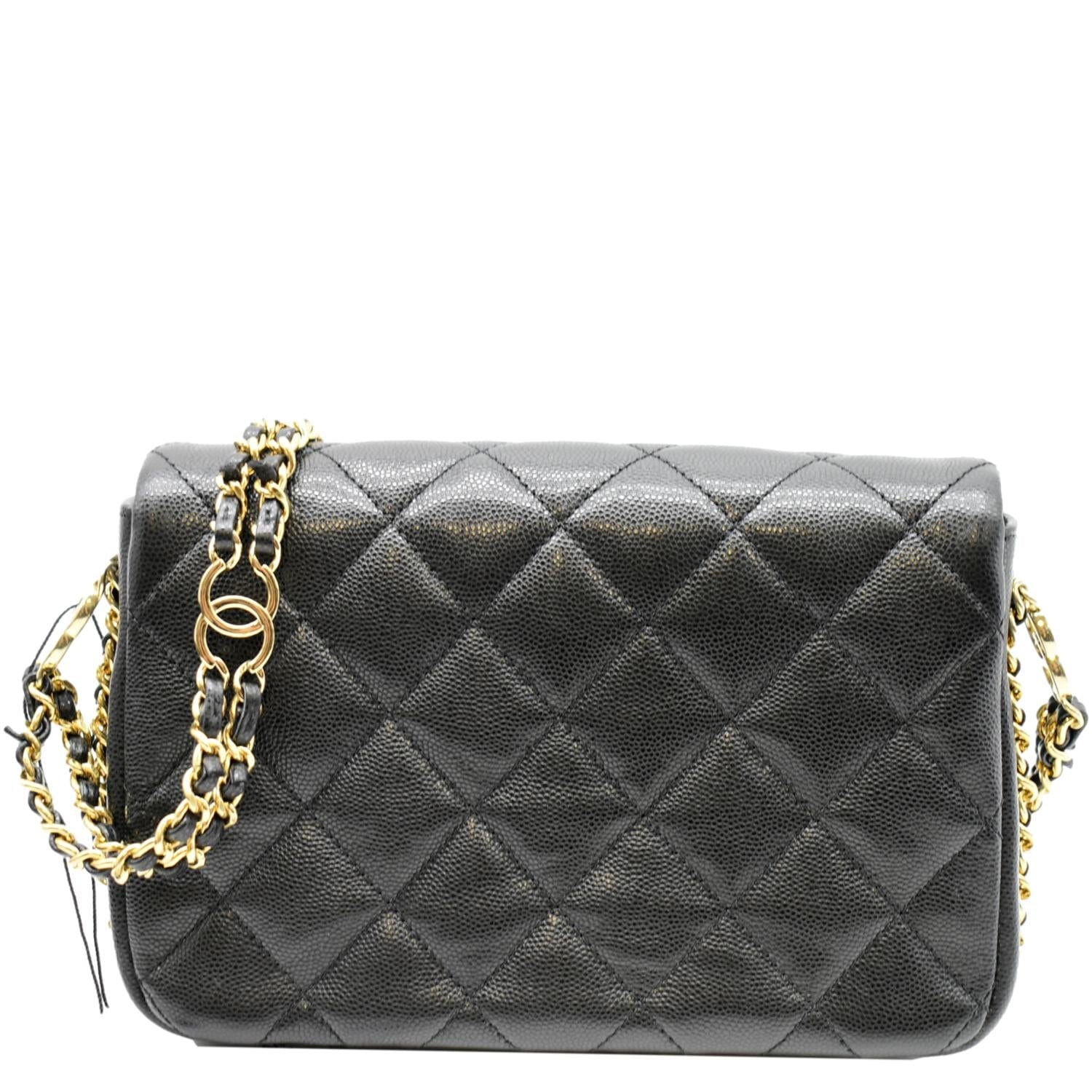 Authentic Mini Chanel Flap Quilted Crossbody Bag in 2023  Chanel mini flap  bag, Chanel mini bag, Chanel chain bag
