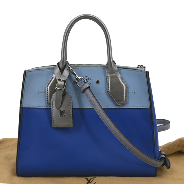 Louis Vuitton City Steamer Leather Shoulder Bag - Back