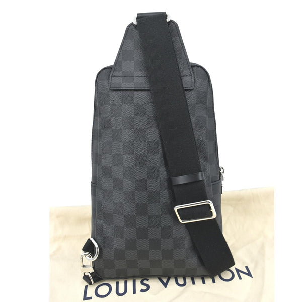 Louis Vuitton Avenue Sling Damier Graphite Backpack Bag - Back