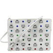 MCM Visetos Medium Canvas Crossbody Pouch Multicolor