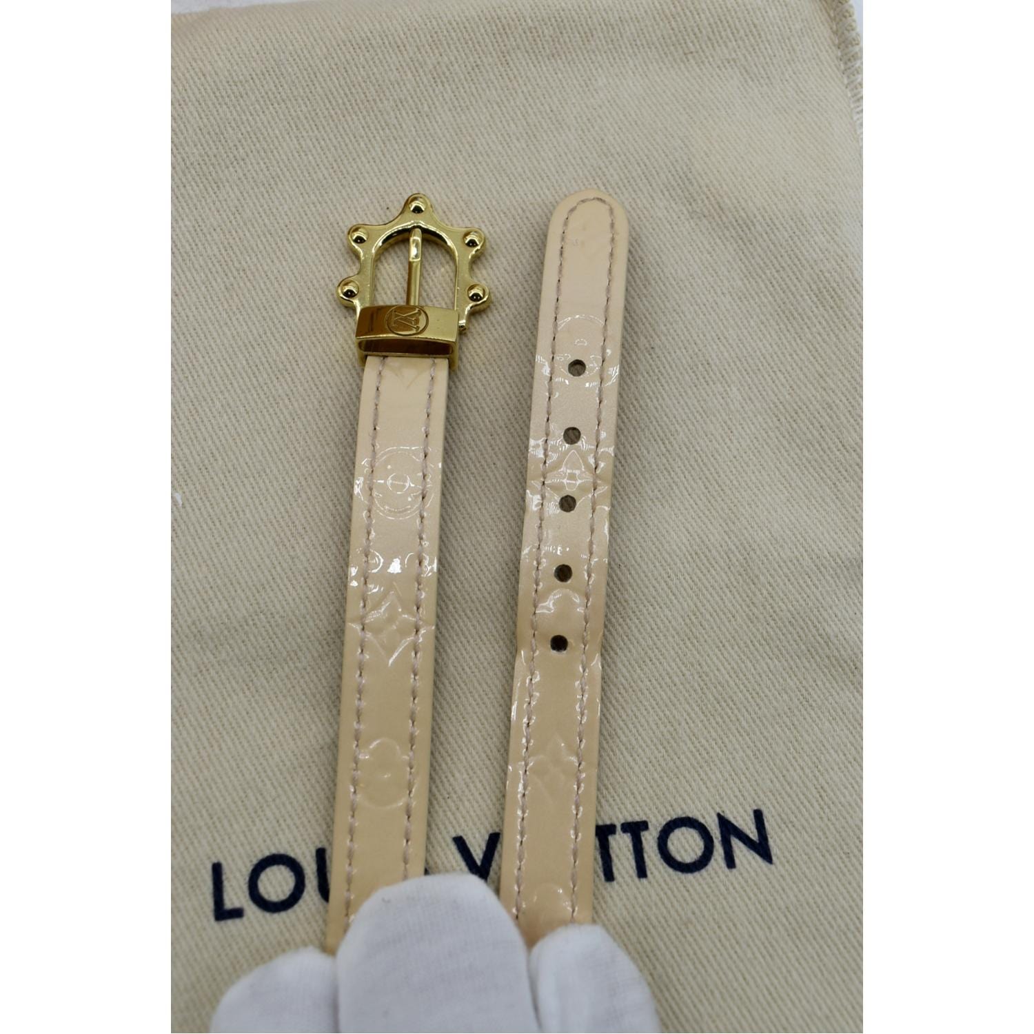 Louis Vuitton Leather Bracelet