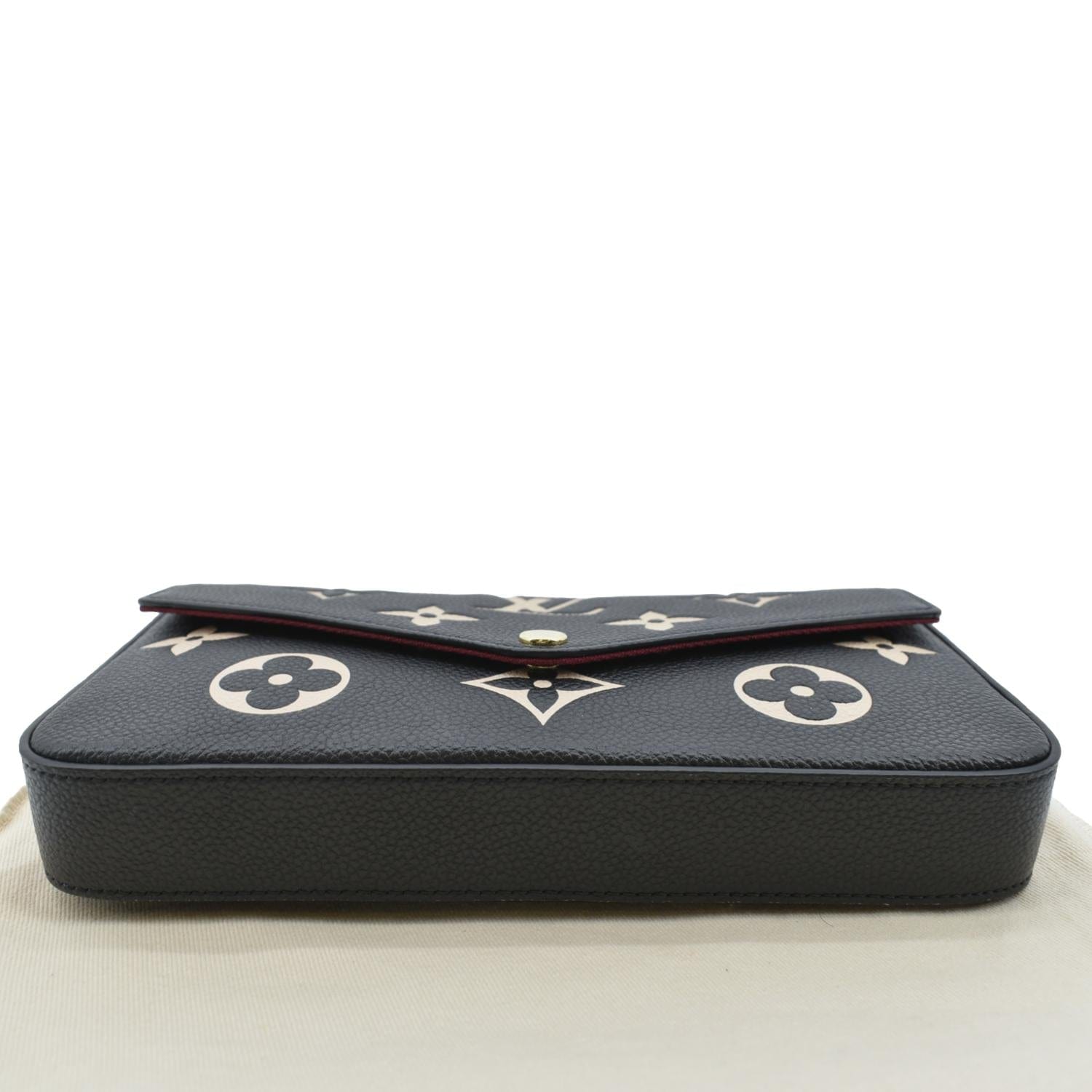 Louis Vuitton Felicie Pochette Monogram Empreinte Leather