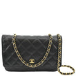 Chanel Boy Woc Caviar Leather Wallet Clutch Bag - Front