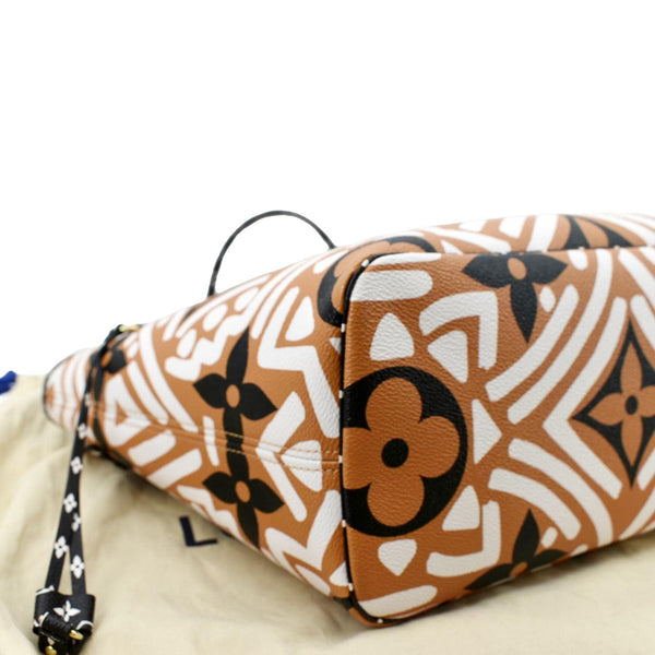 Louis Vuitton Neverfull MM Monogram Canvas Tote Bag - Bottom Left