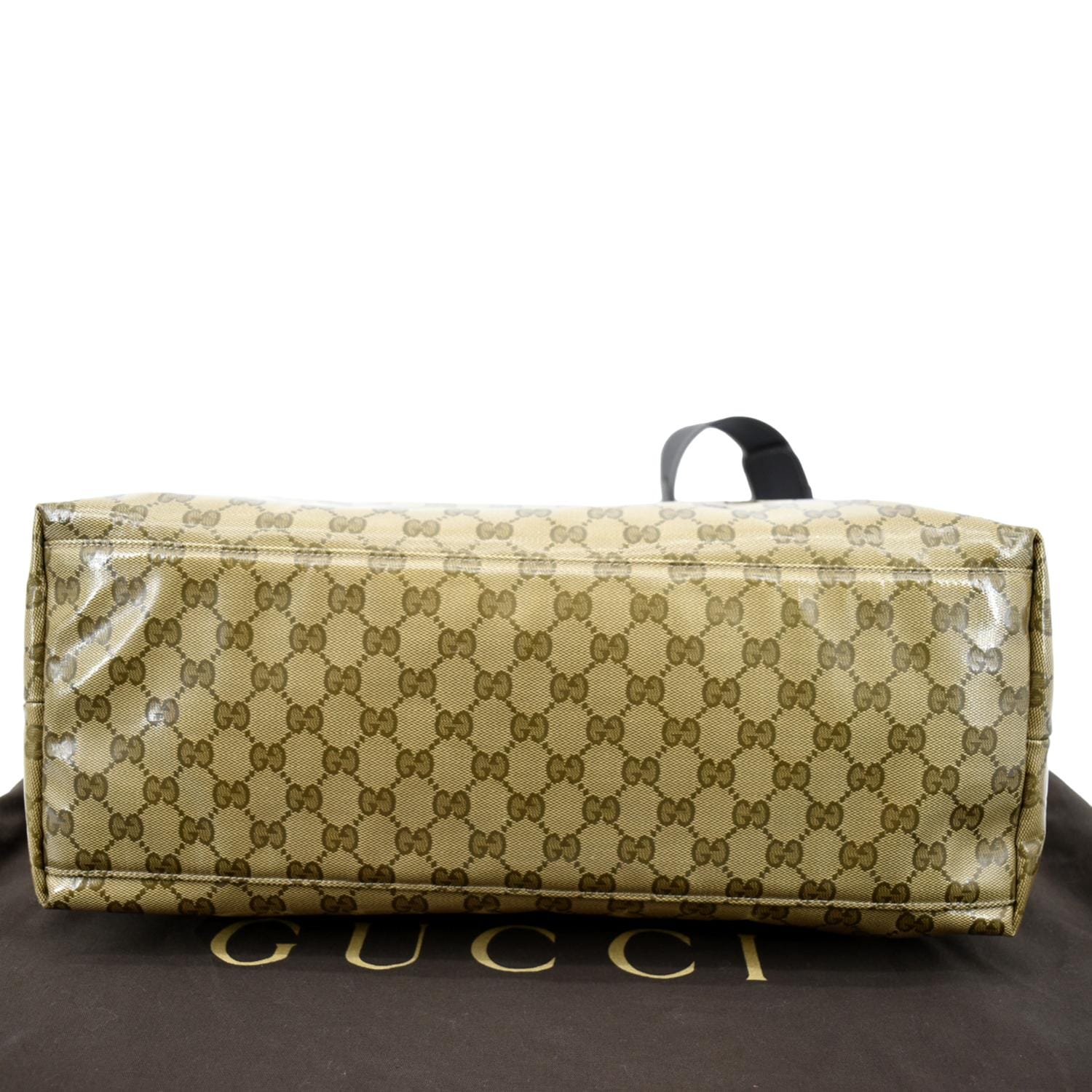 Gucci Coated Canvas Monogram Bag - Vintage Lux