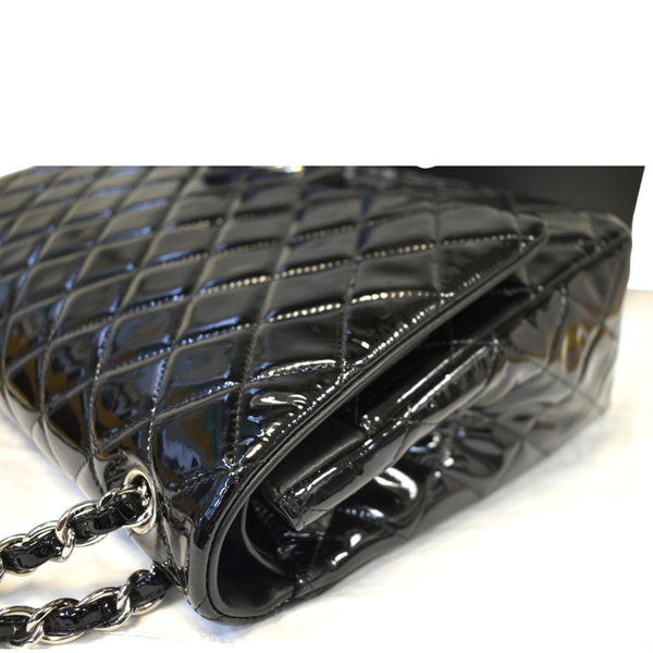 Chanel Classic Maxi Double Flap Leather Shoulder Bag - Top Left