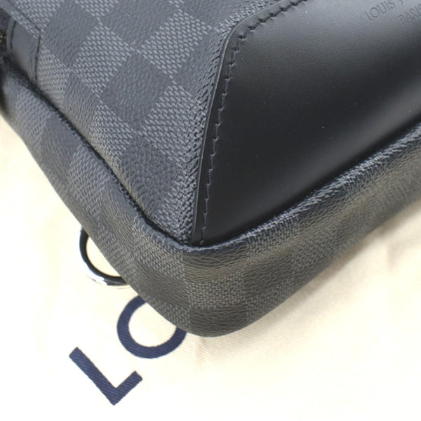Louis Vuitton Avenue Sling Damier Graphite Backpack Bag - Bottom Left