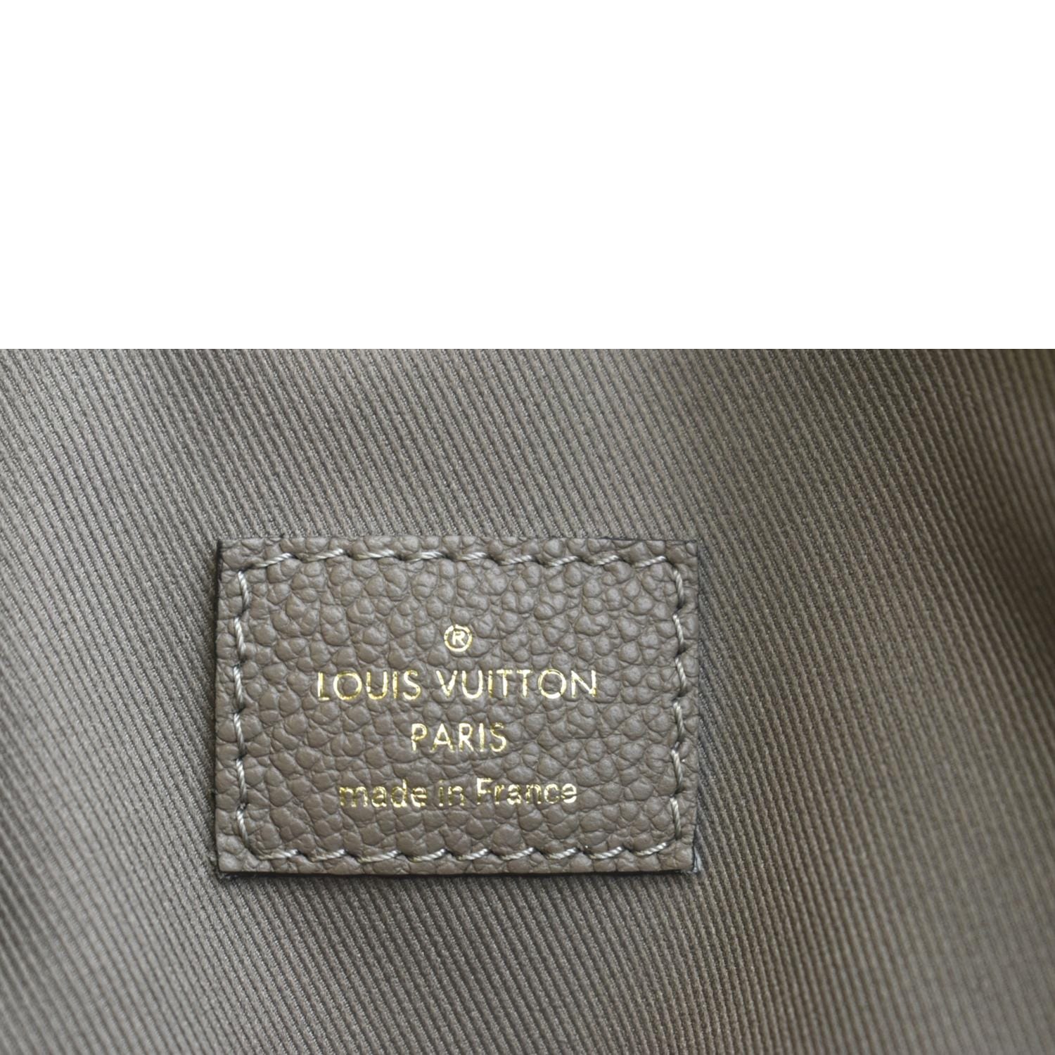 Authentic Louis Vuitton Black Monogram Empreinte Leather Ponthieu PM –  Paris Station Shop