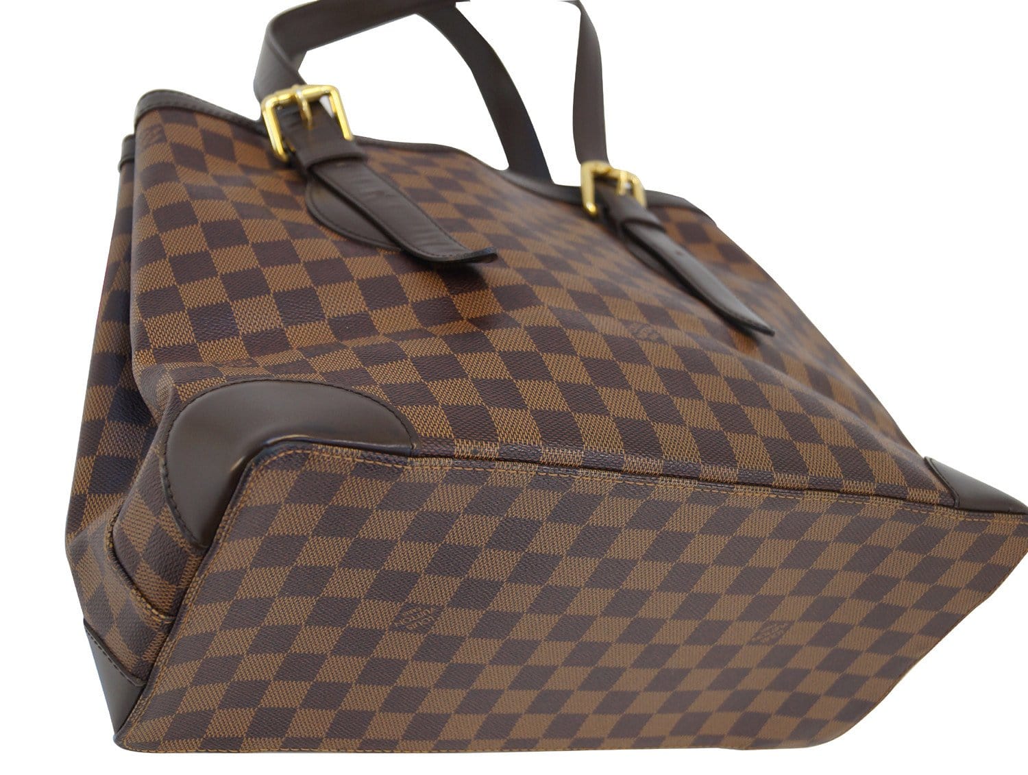 LOUIS VUITTON Hampstead MM Damier Ebene Shoulder Handbag