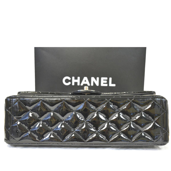 Chanel Classic Maxi Double Flap Leather Shoulder Bag - Bottom
