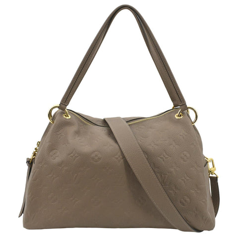 LOUIS VUITTON Ponthieu PM Empreinte Leather Shoulder Bag Tourterelle