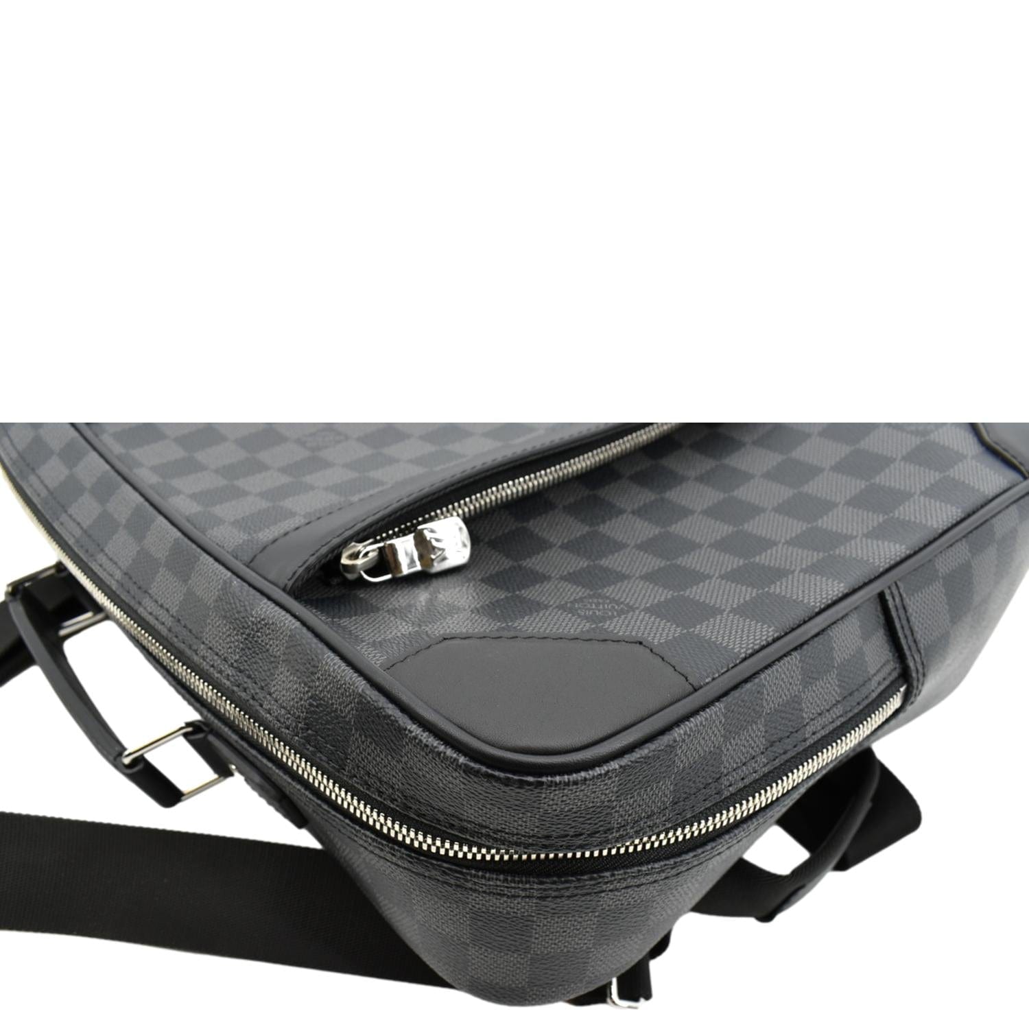 Louis Vuitton Briefcase Backpack Damier Graphite Canvas Business Bag N50051