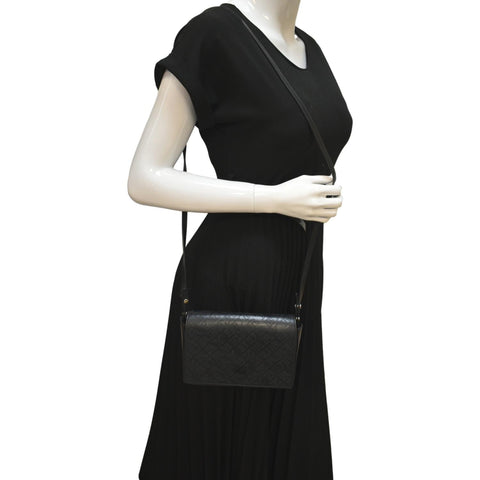 Burberry Hampshire Perforated Leather Crossbody Bag - Full View