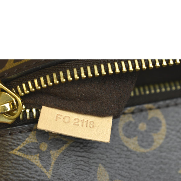 LOUIS VUITTON Metis Pochette Monogram Canvas Crossbody Bag Brown