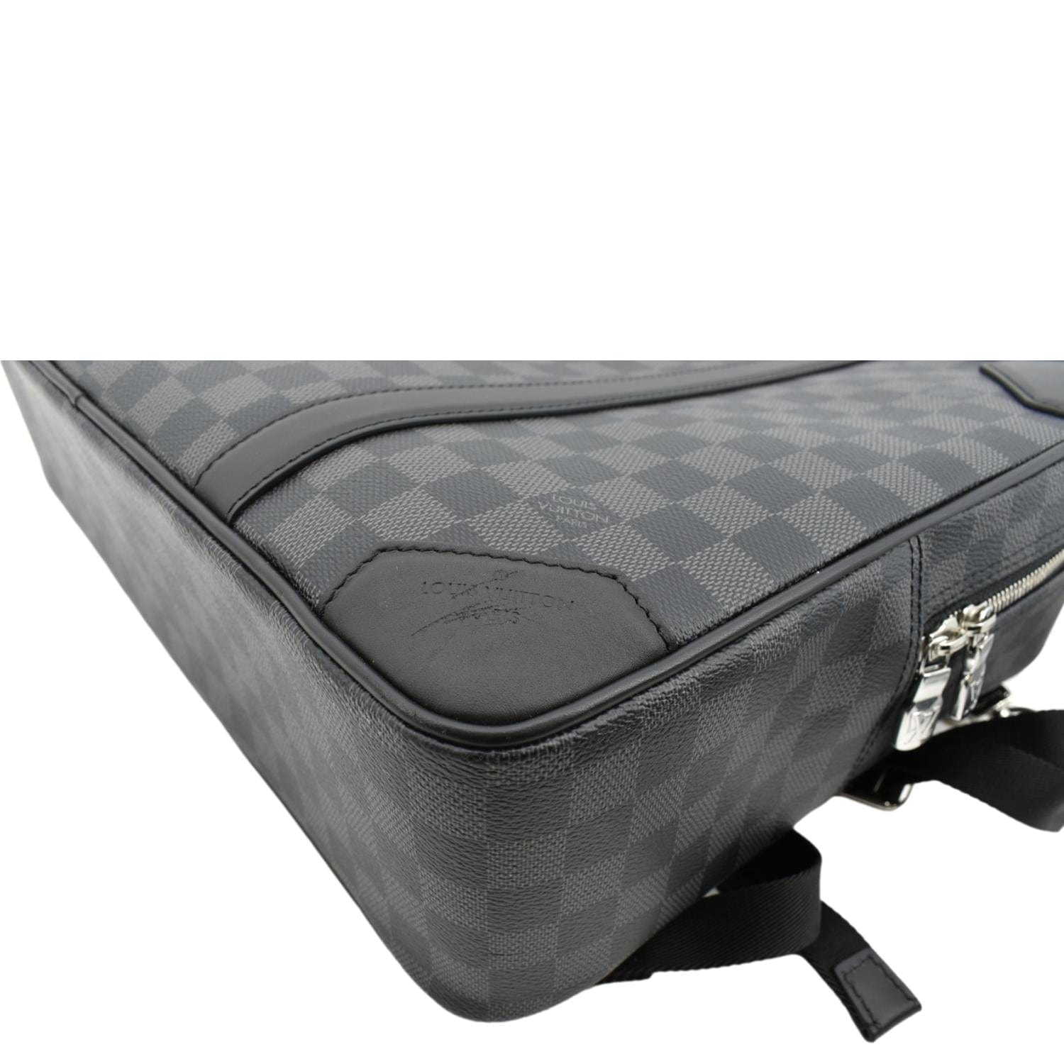 Louis Vuitton Briefcase Backpack Damier Graphite Canvas Business